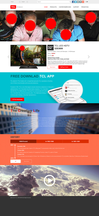 大連網(wǎng)站建設(shè)-TCL國際站