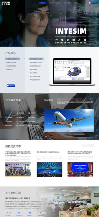 大連網(wǎng)站建設(shè)-英特仿真